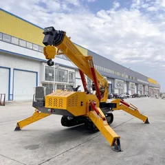 5 Ton Spider Crane, Mini Crawler Crane, For Heavy-Duty Narrow-Space Lifting