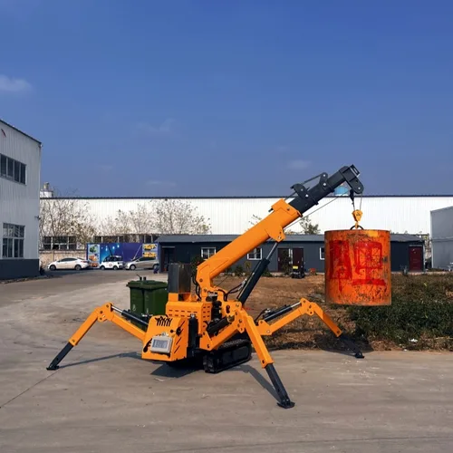 1.2 Ton Spider Crane, Mini Crawler Crane, For Narrow Indoor Lifting Operations