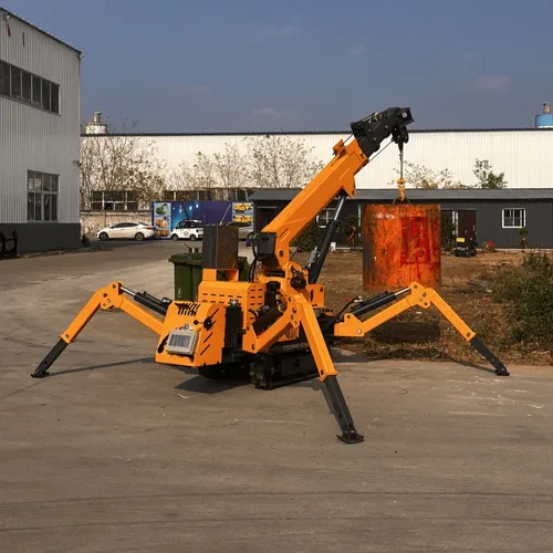 1.2 Ton Spider Crane, Mini Crawler Crane, For Narrow Indoor Lifting Operations