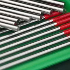 Green Tip Pure Tungsten Electrode, 99.5% High Purity, TIG Welding for Al/Mg AC Welding