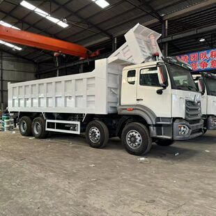 Chinese Haowo 8X4 refurbished and remanufactured dump truck