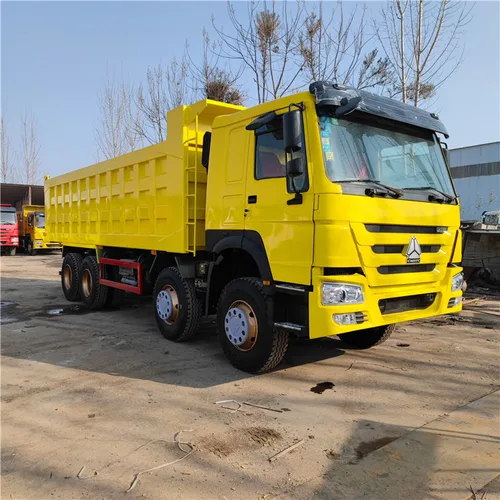 Chinese Haowo 8X4 refurbished and remanufactured dump truck