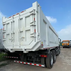 Chinese Haowo 8X4 refurbished and remanufactured dump truck