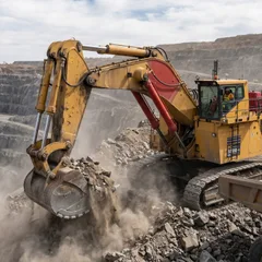 HD 500 Mining Digger | 52 Ton Heavy-Duty Excavator for Quarry & Earthmoving