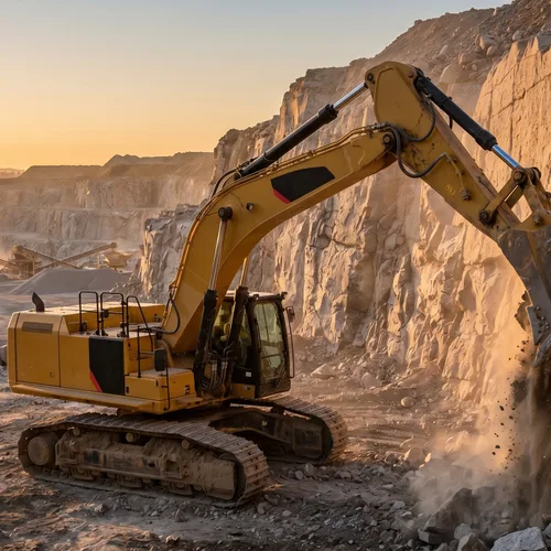 Excavadora de más de 100 toneladas - Descripción técnica oficial y ficha técnica