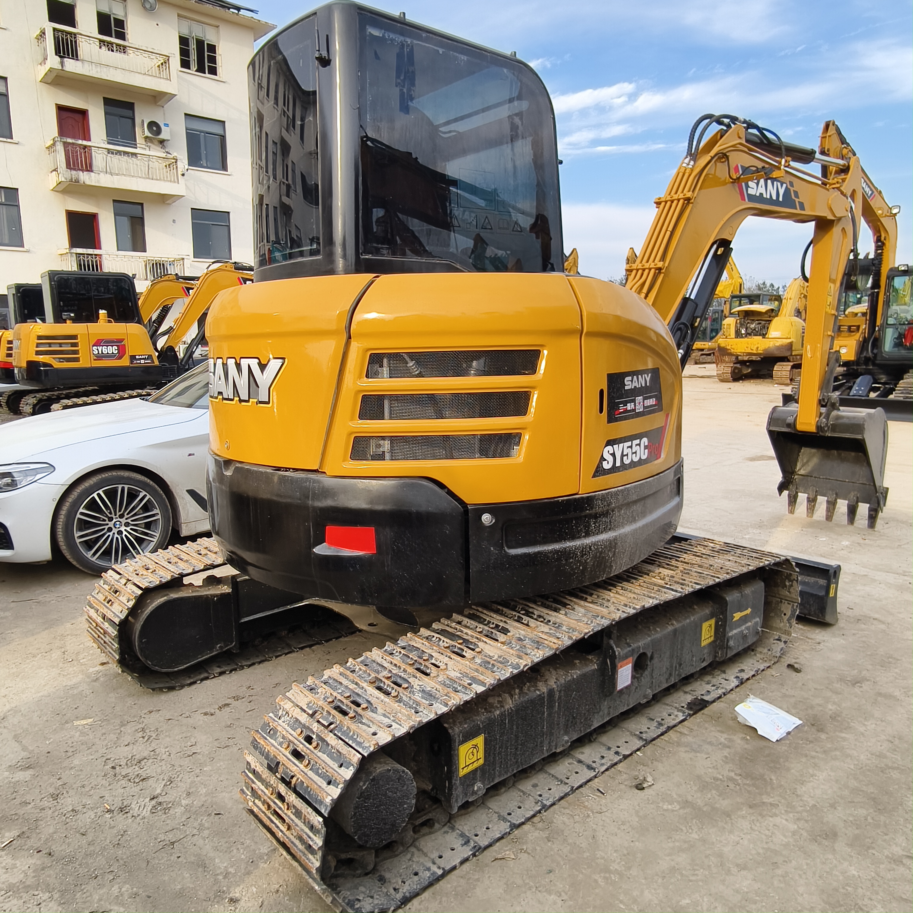 Used Mini Sany55 Crawler Excavator