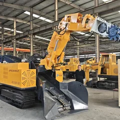 5KW Dual Motor Driven Milling Excavator, 0-50MPa Rock Adaptable, High Efficiency Demolition Equipment