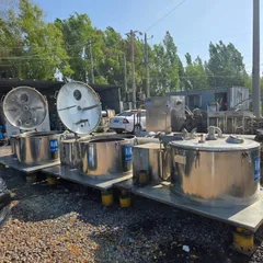 Used PGZ Flat-Bottom Scraper Bottom Discharge Centrifuge