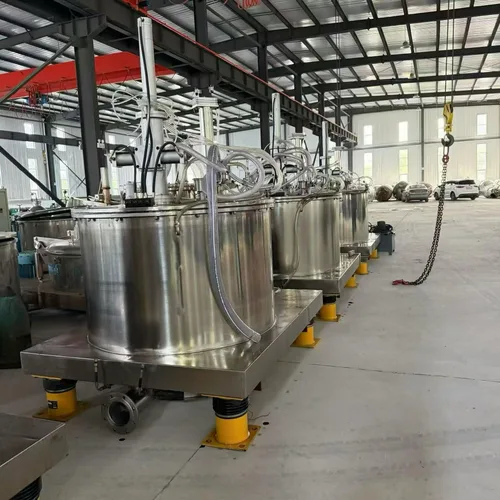 Used PGZ Flat-Bottom Scraper Bottom Discharge Centrifuge