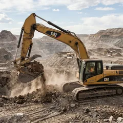 30 Ton Port Handling Excavator | High Reach Quarry & Logistics Heavy Equipment Exporter | 1 Yr Warranty