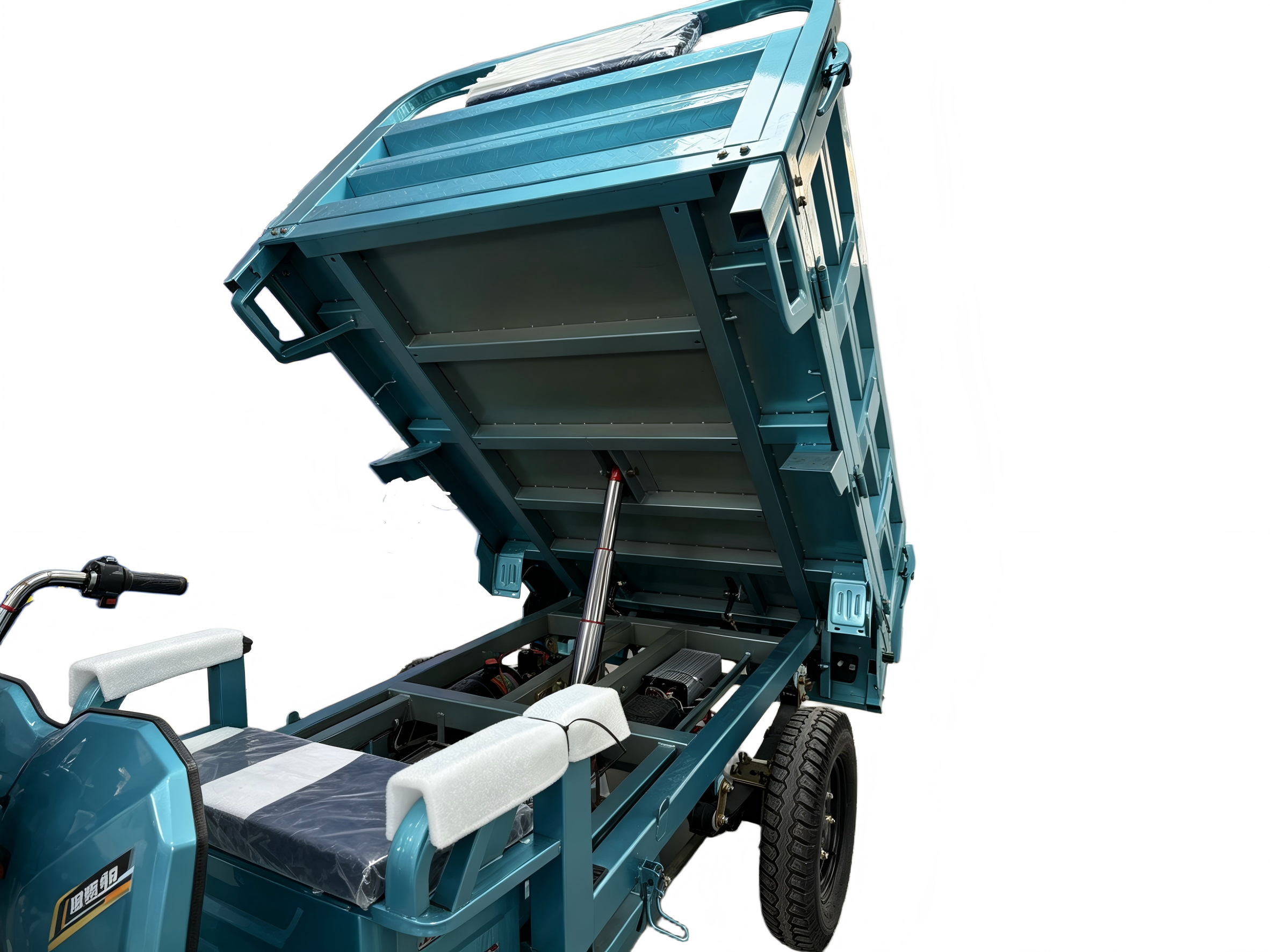 Heavy-duty electric tricycle