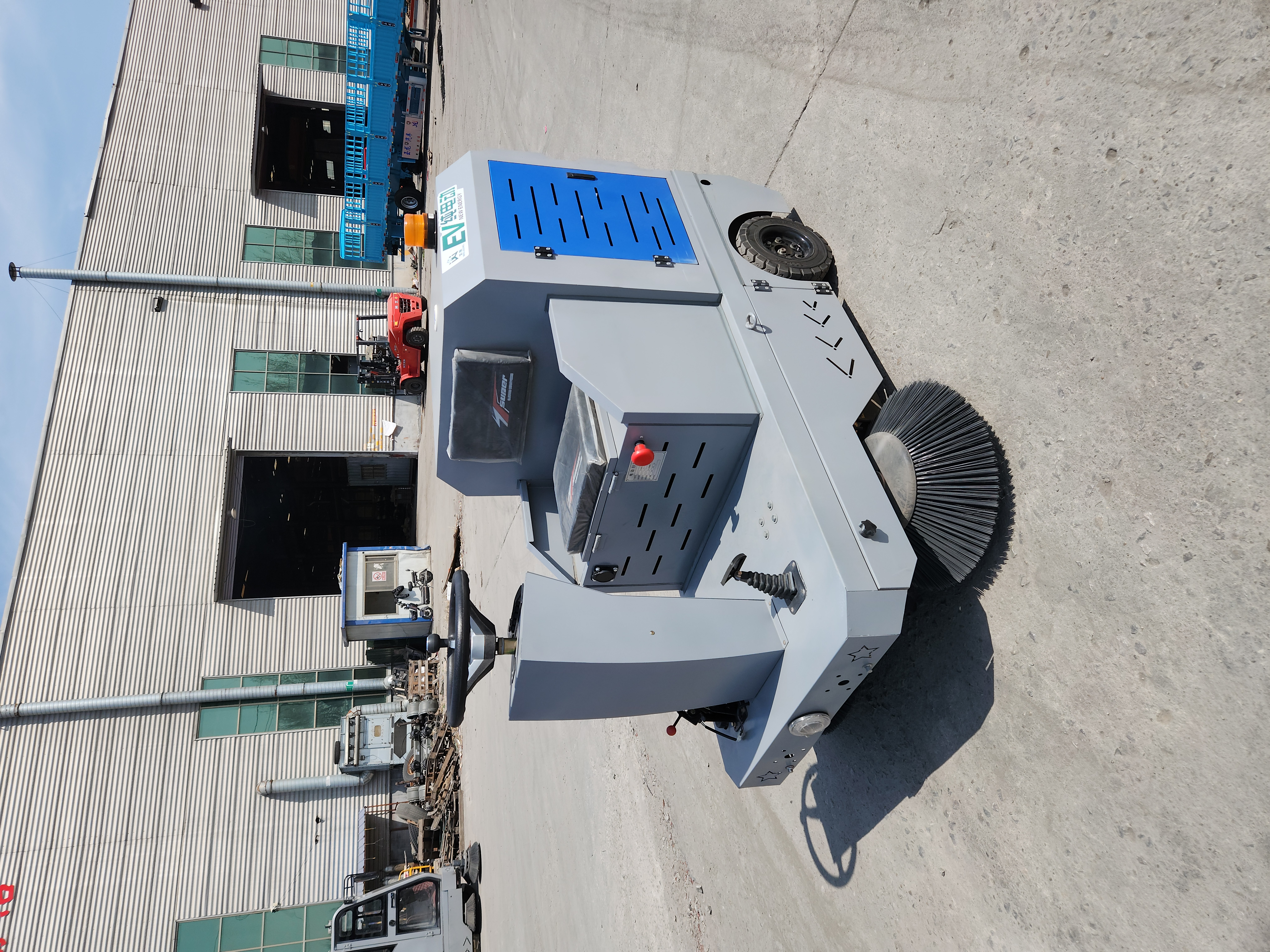 Small Ride-on Sweeper for Factory & Property Management
