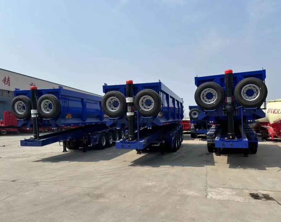 Rear-tipping Dump Semi-trailer
