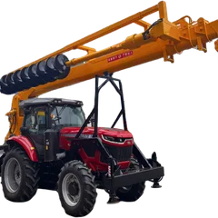 Tractor drilling rig integrated machine