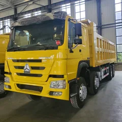 SINOTRUK HOWO 8x4 Dump Truck with Reinforced Box, 371-430HP Optional