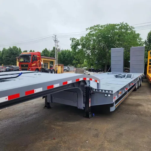 3-axle low-bed semi-trailer