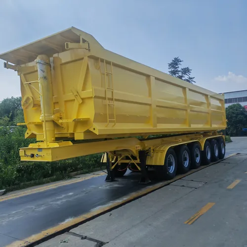 Rear-tipping Dump Semi-trailer