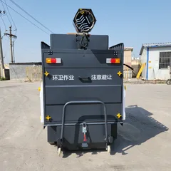 Phantom S Enclosed Electric Road Sweeper for Industrial Use