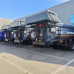 Rear-tipping Dump Semi-trailer