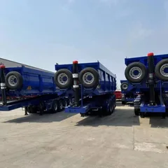 Rear-tipping Dump Semi-trailer