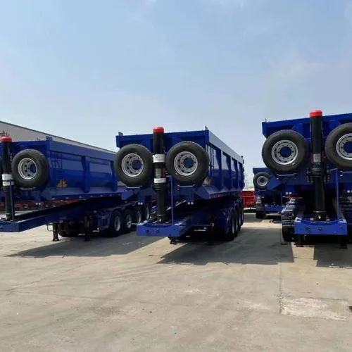 Rear-tipping Dump Semi-trailer
