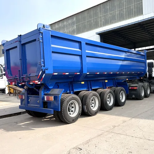 Rear-tipping Dump Semi-trailer