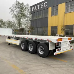 Heavy-duty flatbed semi-trailer