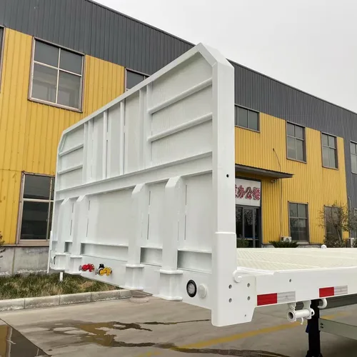 Heavy-duty flatbed semi-trailer