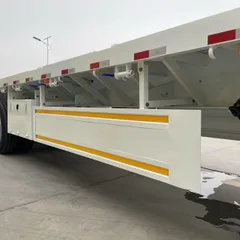 Heavy-duty flatbed semi-trailer