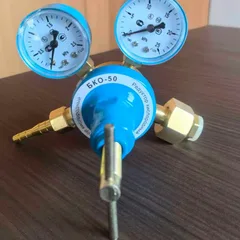 Russian Type  Oxygen Regulator Pressure Reducing Valve with Dual Gauges