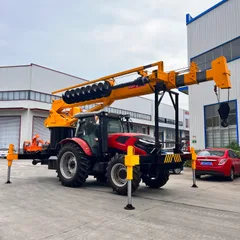 Tractor drilling rig integrated machine