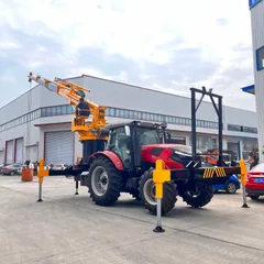 Tractor drilling rig integrated machine