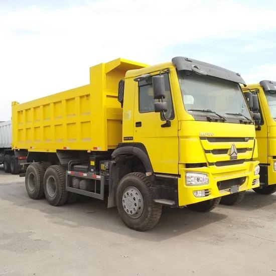 Howo 6×4 自卸卡车，371 马力，欧 II 排放标准，完全符合出口标准