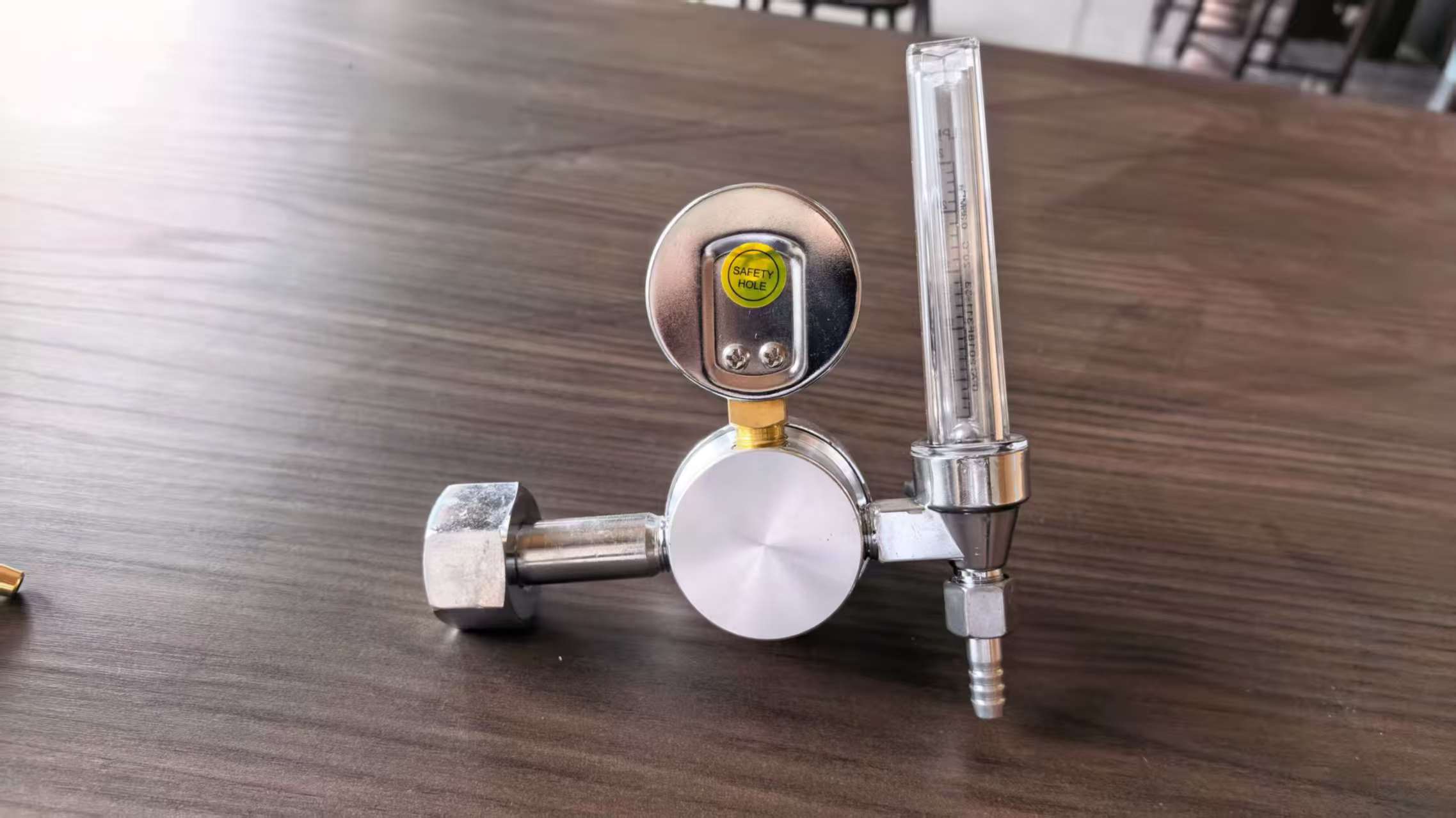 Ar Gas Regulator with Flow Meter