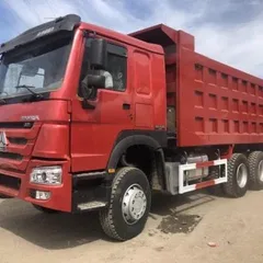 Howo 6×4 自卸卡车，371 马力，欧 II 排放标准，完全符合出口标准