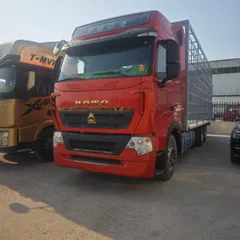 Used SINOTRUK HOWO 6×4 High Fence Cargo Truck, Diesel, Euro 5