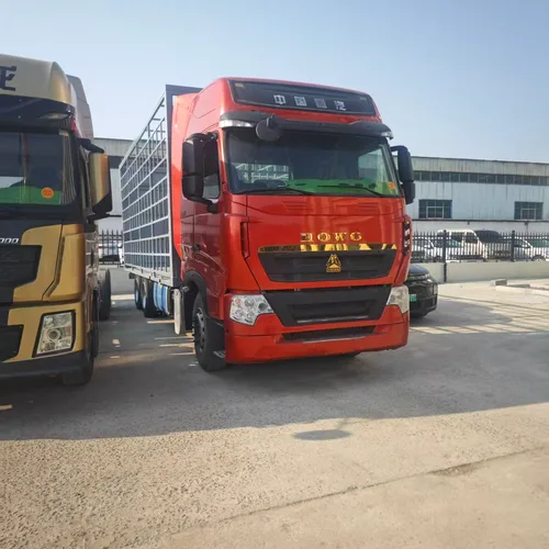 Used SINOTRUK HOWO 6×4 High Fence Cargo Truck, Diesel, Euro 5