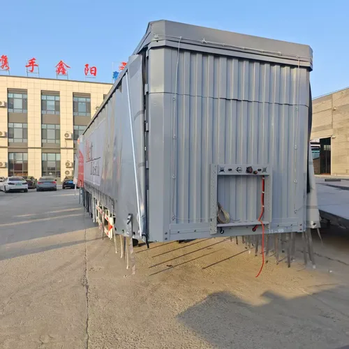 Durable Custom Steel Semi-Trailer, High Quality Dropside Curtain Side Traile