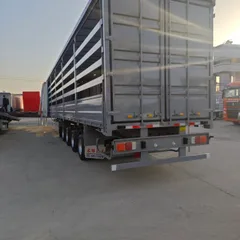 Durable Custom Steel Semi-Trailer, High Quality Dropside Curtain Side Traile