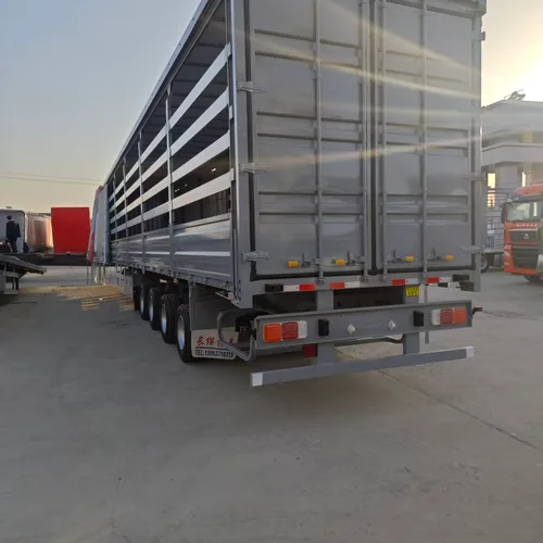 Durable Custom Steel Semi-Trailer, High Quality Dropside Curtain Side Traile