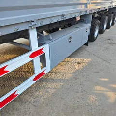 Durable Custom Steel Semi-Trailer, High Quality Dropside Curtain Side Traile