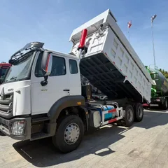 中国重汽豪沃6×4自卸卡车，重型自卸车，出口澳大利亚