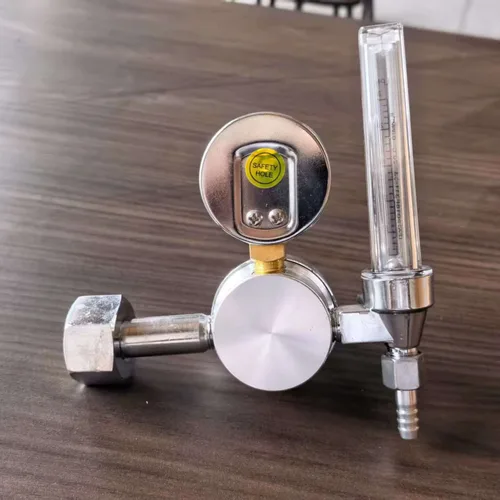 Ar Gas Regulator with Flow Meter