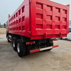 可靠的HOWO 6x4 10轮自卸车 | 高容量液压自卸车出售