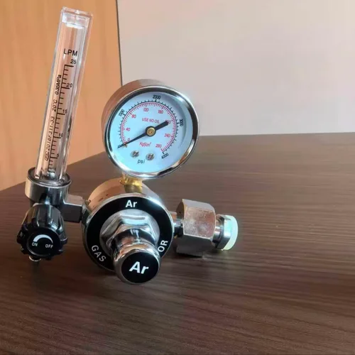 Ar Gas Regulator with Flow Meter