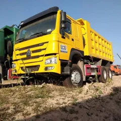 Howo 6×4 自卸卡车，371 马力，欧 II 排放标准，完全符合出口标准