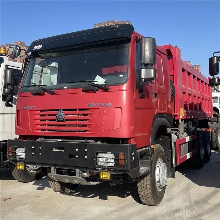 Howo 6×4 自卸卡车，371 马力，欧 II 排放标准，完全符合出口标准