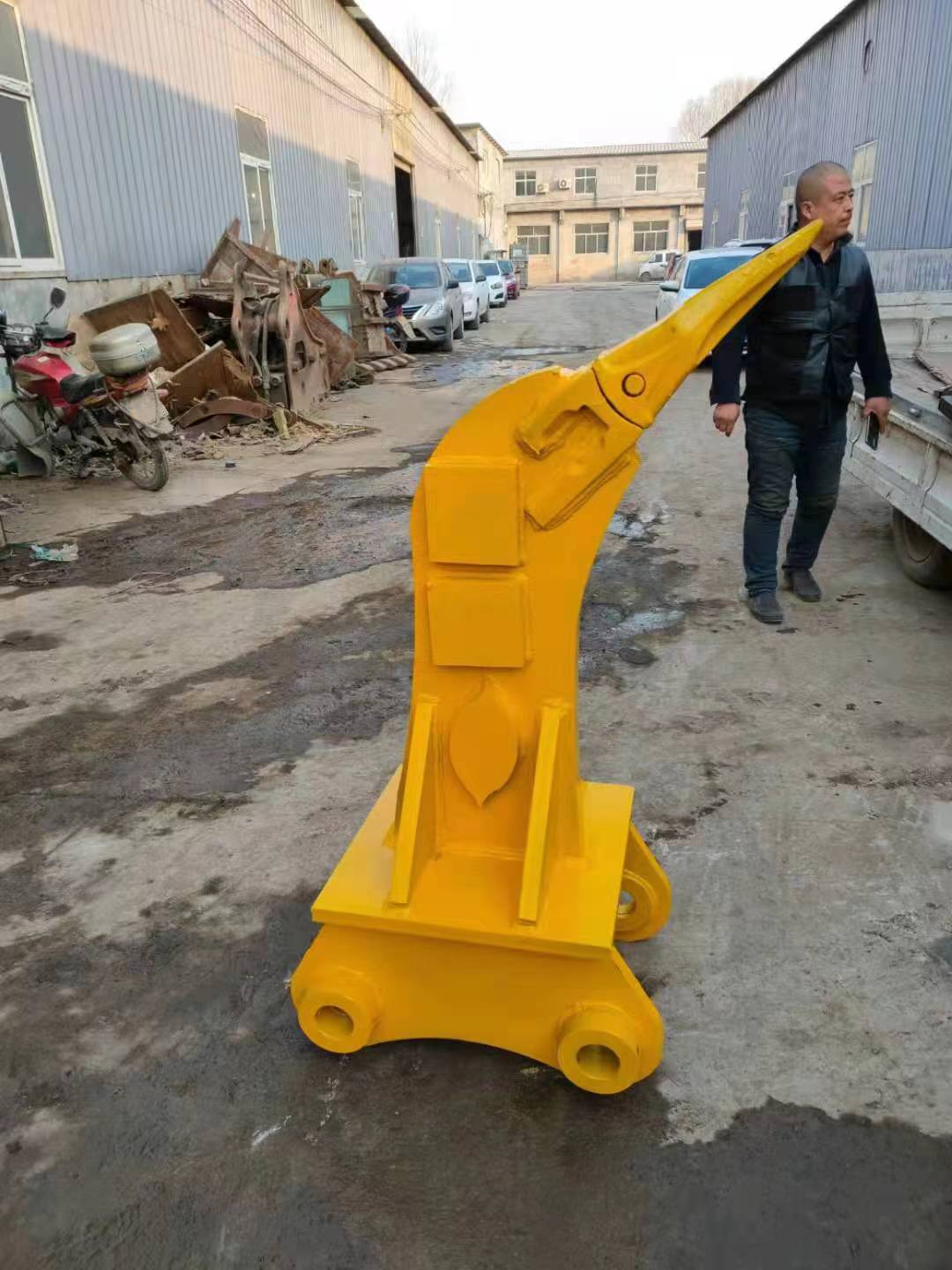 Sany SY215 Excavator Ripper Attachment, Single Tooth & Double Tooth