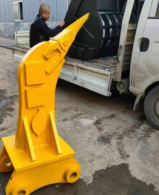 Sany SY215 Excavator Ripper Attachment, Single Tooth & Double Tooth