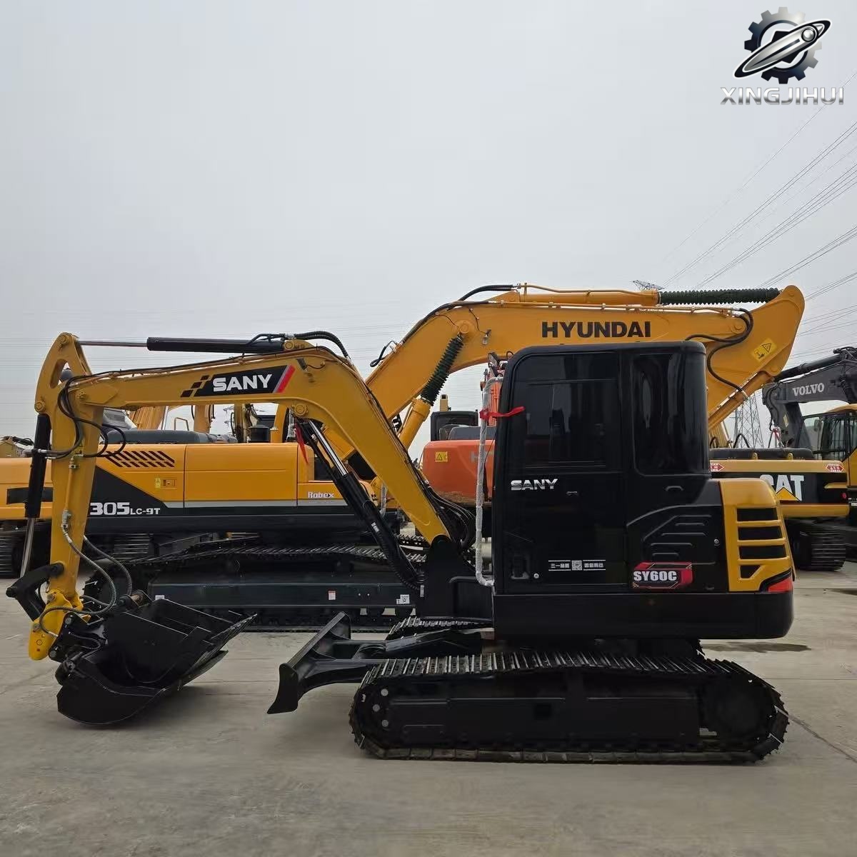 Used Mini Sany60 Crawler Excavator